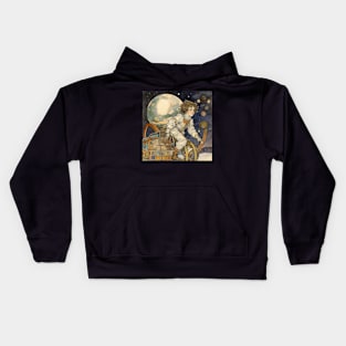 Astronaut drawing Kids Hoodie